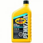 Моторное масло Pennzoil Ultra Platinum Full Synthetic 0W-20/5W-20/5W-30/10W-30 0,946л