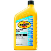 Pennzoil Platinum Euro 0W-40 Full Synthetic Motor Oil (550036272)
